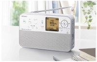 ソニーが公開したポータブルラジオレコーダー「ICZ-R50」の利用イメージ写真。 ソニーが公開したポータブルラジオレコーダー「ICZ-R50」の利用イメージ写真。