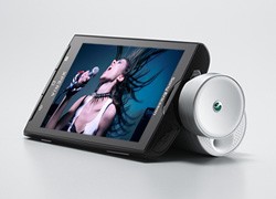 ソニー・エリクソンのスマートフォン「Xperia」専用のスピーカースタンド「MS430」