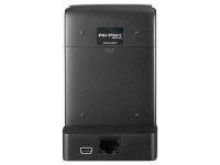 アイ・オー・データ機器のコンパクトサイズWiMAXルーター「WMX-GWMR 」、背面。 アイ・オー・データ機器のコンパクトサイズWiMAXルーター「WMX-GWMR 」、背面。