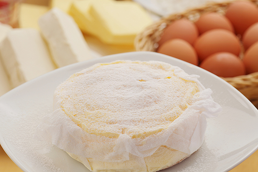 「札幌チーズケーキ どるちぇ・ど・さんちょ」の看板商品「生 ら‘ふろまーじゅ」 「札幌チーズケーキ どるちぇ・ど・さんちょ」の看板商品「生 ら‘ふろまーじゅ」