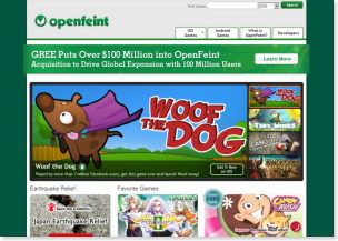 グリー＜３６３２＞（東１）は、同社子会社のＧＲＥＥ　Ｉｎｔｅｒｎａｔｉｏｎａｌ，Ｉｎｃ．（米国カリフォルニア州）を通じて、全世界で約７５００万ユーザーが利用するスマートフォン向けソーシャルゲームプラットフォームを運営するＯｐｅｎＦｅｉｎｔ，Ｉｎｃ．（米国カリフォルニア州）の株式を１００％取得。
