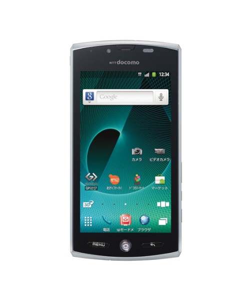 ドコモのスマートフォン「AQUOS PHONE SH-12C」(NTTドコモ提供)。NTTドコモは16日、2011年夏モデルとなる24種類の新製品を発表した。