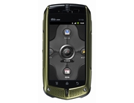 防水&防塵性能を搭載したカシオ計算機のスマートフォン「G'zOne IS11CA」（KDDI提供）