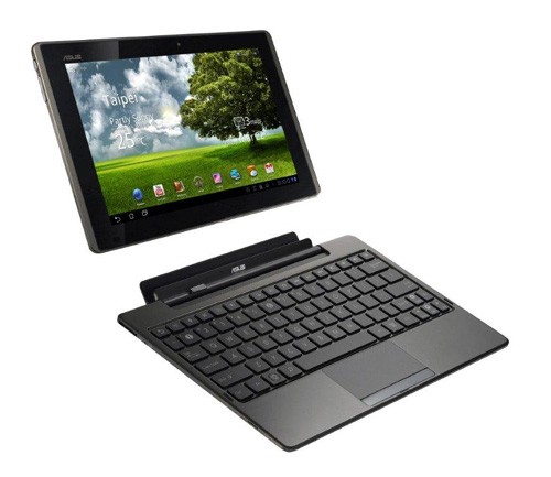 アスーステック・コンピューターが公開した「Eee Pad Transformer TF 101」の製品画像
