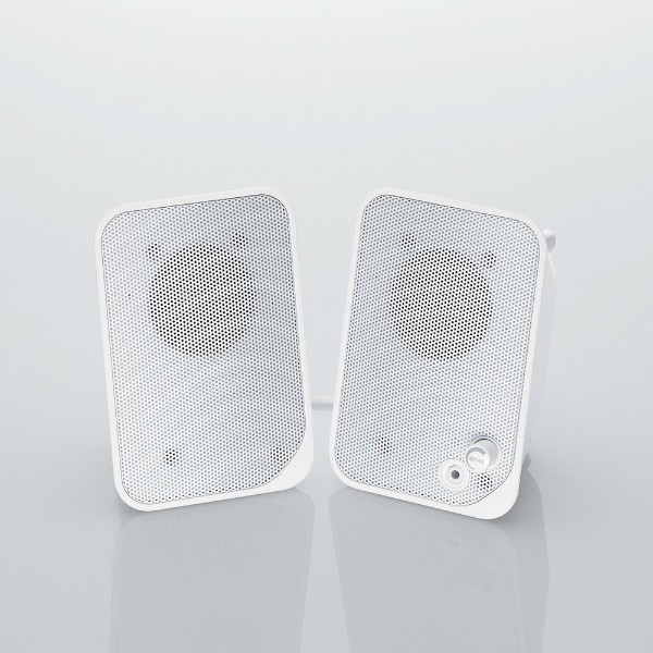 ポップなデザインを採用したエレコムの2chステレオ対応スピーカ「MS-MPP06シリーズ」