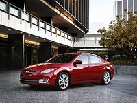 「Mazda6（日本名：マツダ アテンザ）」（2008年4月、同社ホームページより）
