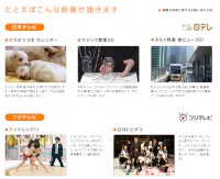 「いつの間にテレビ」で配信される映像の一部(任天堂ウェブサイトより) 「いつの間にテレビ」で配信される映像の一部(任天堂ウェブサイトより)