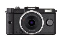 HOYAは小型軽量のデジタル一眼カメラ「PENTAX Q」を発表した。レンズ交換が可能なデジタルカメラとしては世界最小・最軽量という。 HOYAは小型軽量のデジタル一眼カメラ「PENTAX Q」を発表した。レンズ交換が可能なデジタルカメラとしては世界最小・最軽量という。