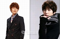 新人男性グループ「HITT」(ヒット)のヒョンジュンと人気男性グループ「SUPER JUNIOR」(スーパージュニア)キュヒョンのそっくりな写真がオンライン上で話題となっている。