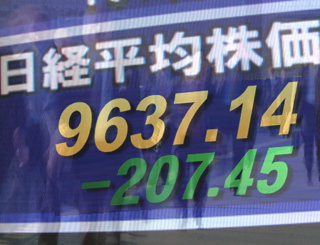３日後場の東京株式市場は、引き続き大幅安の水準で一進一退。ＮＹ株式の２６５ドル大幅安に加え、円相場の高どまりも手控え要因になり、東証３３業種別指数は前引けに続き全業種が値下がり。