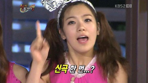 韓国KBS2のバラエティー番組「ハッピートゥギャザー3」で高い声が出なかったAFTERSCHOOLリッジに2PM「この時間は誰だって高音出ないよ」
