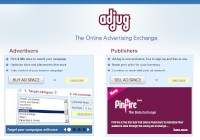 電通が子会社化する英アドジャグ(AdJug)のウェブサイト 電通が子会社化する英アドジャグ(AdJug)のウェブサイト