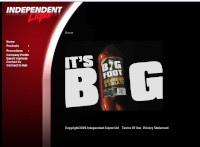 アサヒグループホールディングスが買収するニュージーランドの酒類大手インディペンデント・リカーのウェブサイト。