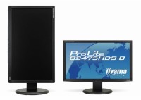 昇降スタンドを搭載したマウスコンピューターの23.6型ワイド液晶「ProLite B2475HDS-B」 昇降スタンドを搭載したマウスコンピューターの23.6型ワイド液晶「ProLite B2475HDS-B」