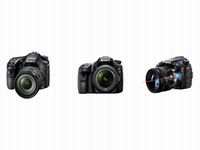 ソニー、世界最速秒間12コマで連写可能な一眼カメラ“α77”など発売。写真はソニー提供。 ソニー、世界最速秒間12コマで連写可能な一眼カメラ“α77”など発売。写真はソニー提供。