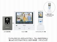 「どこでもドアホン」VL-SWD700KL（写真：パナソニック　提供）
