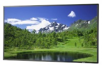 シャープの60V型インフォメーションディスプレイ「PN-A601」。公共施設やショーウィンドウでの利用を見込む。 シャープの60V型インフォメーションディスプレイ「PN-A601」。公共施設やショーウィンドウでの利用を見込む。