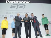 パナソニック、ロンドン五輪の史上初3D放送化へ　パートナーシップ契約調印　写真はドイツ・ベルリンで開催中のIFAにて（写真：パナソニック　提供）
