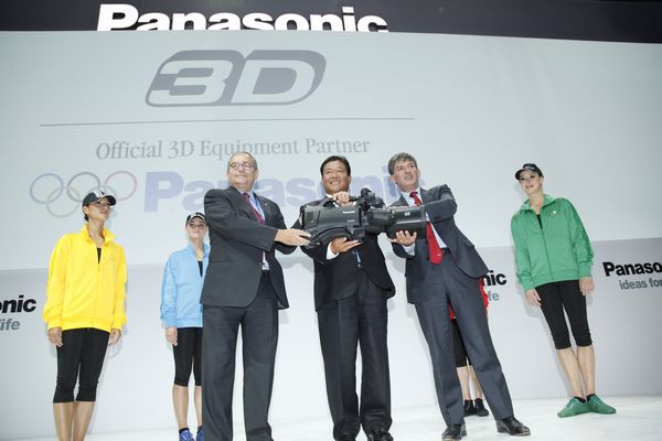 パナソニック、ロンドン五輪の史上初3D放送化へ　パートナーシップ契約調印　写真はドイツ・ベルリンで開催中のIFAにて（写真：パナソニック　提供）
