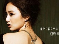 韓国の代表的な“オムチンタル”(ママの友達の娘：家柄、学歴、美貌の全てが揃った優等生の意)キム・テヒが、フランスパリ近郊の古いシャトーで行われたファッション雑誌「HIGH CUT」(ハイカット)の写真撮影で、優雅で官能的な魅力を惜しみなく披露した。写真：HIGH CUT