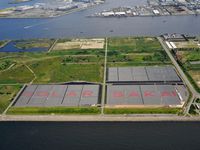 堺太陽光発電所　航空写真（関西電力　提供）