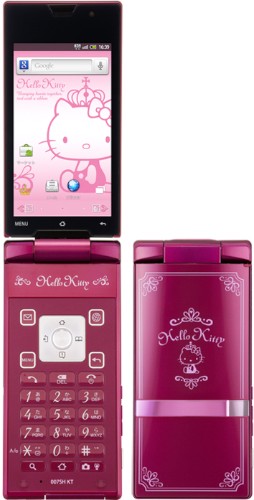 ソフトバンクモバイルが9日発売する人気キャラクター「ハローキティ」モデルのAndroid搭載スマートフォン「SoftBank 007SH KT」
