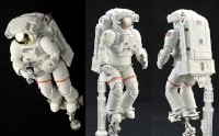 国際宇宙ステーションで活躍する「船外活動用宇宙服」をプラモデルで再現したバンダイの「1/10 ISS船外活動用宇宙服」 国際宇宙ステーションで活躍する「船外活動用宇宙服」をプラモデルで再現したバンダイの「1/10 ISS船外活動用宇宙服」