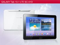 韓国サムスン電子製の「GALAXY Tab 10.1 Tab LTE SC-01D」　（写真：NTTドコモ公式Facebookページより）
