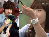東方神起のチェガン・チャンミンの時計と「ボスを守れ」でチェ・ガンヒが身に着けていた時計が同じだったため、「チェガンカップル時計」と呼ばれ話題になっている。