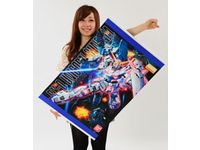 「ガンプラタペストリーMG」 2,940 円（税込）（写真提供：バンダイ）
