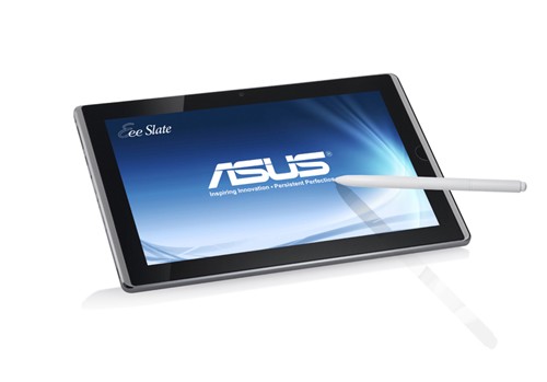 アスーステック・コンピューター（ASUS）が発売する法人向けのWindows搭載タブレットPC「Eee Slate B121」
