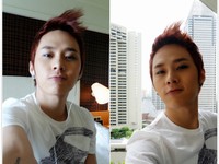 韓国の6人組男性アイドルグループ「BEAST」（ビースト）のヨン・ジュンヒョンがノートブックPCを盗まれたという。写真＝ヨン・ジュンヒョンのミニホームページ