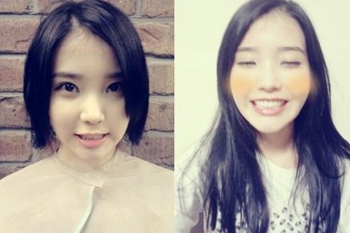 韓国の人気歌手IU（アイユー）がファンに可愛いイタズラをして笑いを誘った。写真=IU.公式ファンサイト