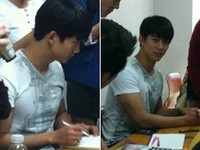 韓国人気アイドルグループ「2PM」（ツーピーエム）のメンバー、テギョンが1年ぶりに登校し、話題になっている。
