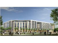 JW Marriott Aerocityホテルの外観イメージ（画像提供：日立製作所）