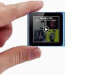 「iPod nano」(画像:アップル・ジャパン ウェブサイトより) 「iPod nano」(画像:アップル・ジャパン ウェブサイトより)