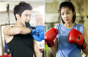 SUPER JUNIOR（スーパージュニア）のチェ・シウォンと女優イ・シヨンが4日に放送される韓国KBS月火ドラマ『ポセイドン』第6話でボクシング対決を繰り広げる。写真 =エネックステレコム