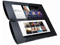「Sony Tablet P」シルバー（画像提供：NTTドコモ）