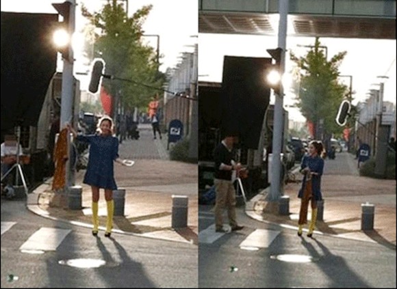 フジテレビ系ドラマ『僕とスターの99日』の主演韓国女優キム・テヒの写真が話題を集めている。

