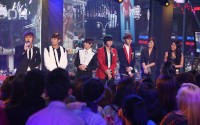 韓国の女性グループ「4Minute」(フォーミニッツ)、男性グループ「BEAST」(ビースト)、女性歌手G-na(ジナ)が、米ニューヨーク タイムズスクエアの大型モニターを飾った。 韓国の女性グループ「4Minute」(フォーミニッツ)、男性グループ「BEAST」(ビースト)、女性歌手G-na(ジナ)が、米ニューヨーク タイムズスクエアの大型モニターを飾った。