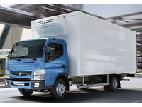 小型トラック 新型「キャンター」(欧州仕様車) (画像提供:三菱ふそうトラック・バス) 小型トラック 新型「キャンター」(欧州仕様車) (画像提供:三菱ふそうトラック・バス)
