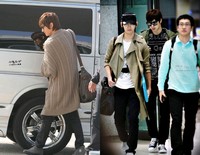 最近、『ニューヨーク・コリアフェスティバル』に参加した韓国人気男性歌手グループ「東方神起」のチャンミンは、入出国時の空港で、シックながらも温かさがにじみ出る秋のメンズファッションを披露した。