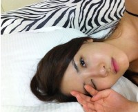 韓国女優イ・ダヘは18日、自身のツイッターに「みなさん！風邪を引かないように気をつけてくださいね！」というコメントと共に写真をアップした。写真＝イ・ダヘのツイッターより