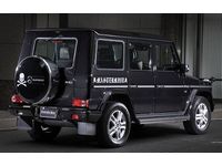 メルセデス・ベンツと「mastermind JAPAN」とコラボによるデザインカー（写真提供：メルセデス・ベンツ日本）
