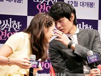 韓国映画『不気味な恋愛』制作発表会:主演のソン・イェジン&イ・ミンギ(3) 韓国映画『不気味な恋愛』制作発表会:主演のソン・イェジン&イ・ミンギ(3)