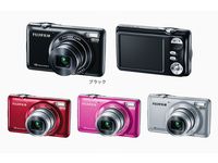 スリムなボディに、1600万画素CCD・広角28mm光学式5倍ズームレンズ搭載
デジタルカメラ「FinePix JX420」 新発売（画像提供：富士フイルム）