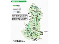 「東北応援パス」の利用可能エリア（画像提供：JR東日本）