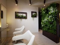 低コストで緑化が実現できるインテリアパッケージ『Healliing　Swiitch』の設置例（写真提供：東邦レオ）