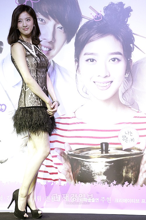 『イケメンラーメン屋』の制作発表会:イ・チョンア