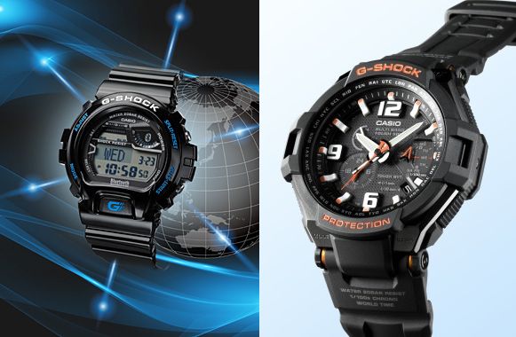 GB-6900-1JF（左）とGW-4000-1AJF（右）（画像提供：カシオ計算）
